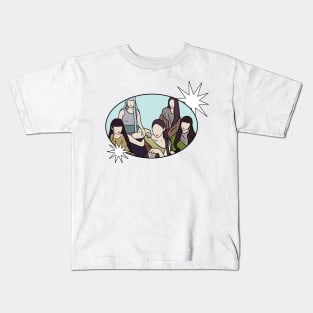 KPOP FAN ART FLAT DESIGN Kids T-Shirt